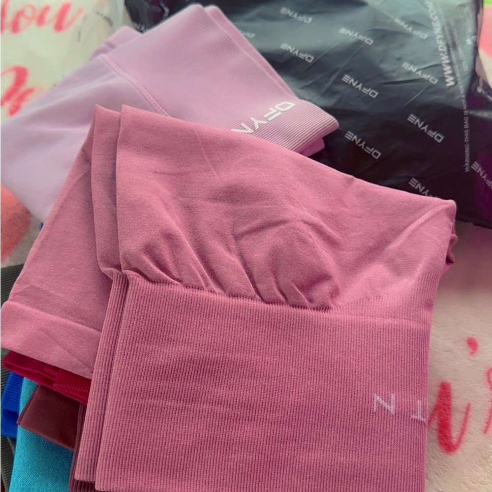 Gymshark Blush and Rose Leggings